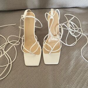 Shein lace up heels